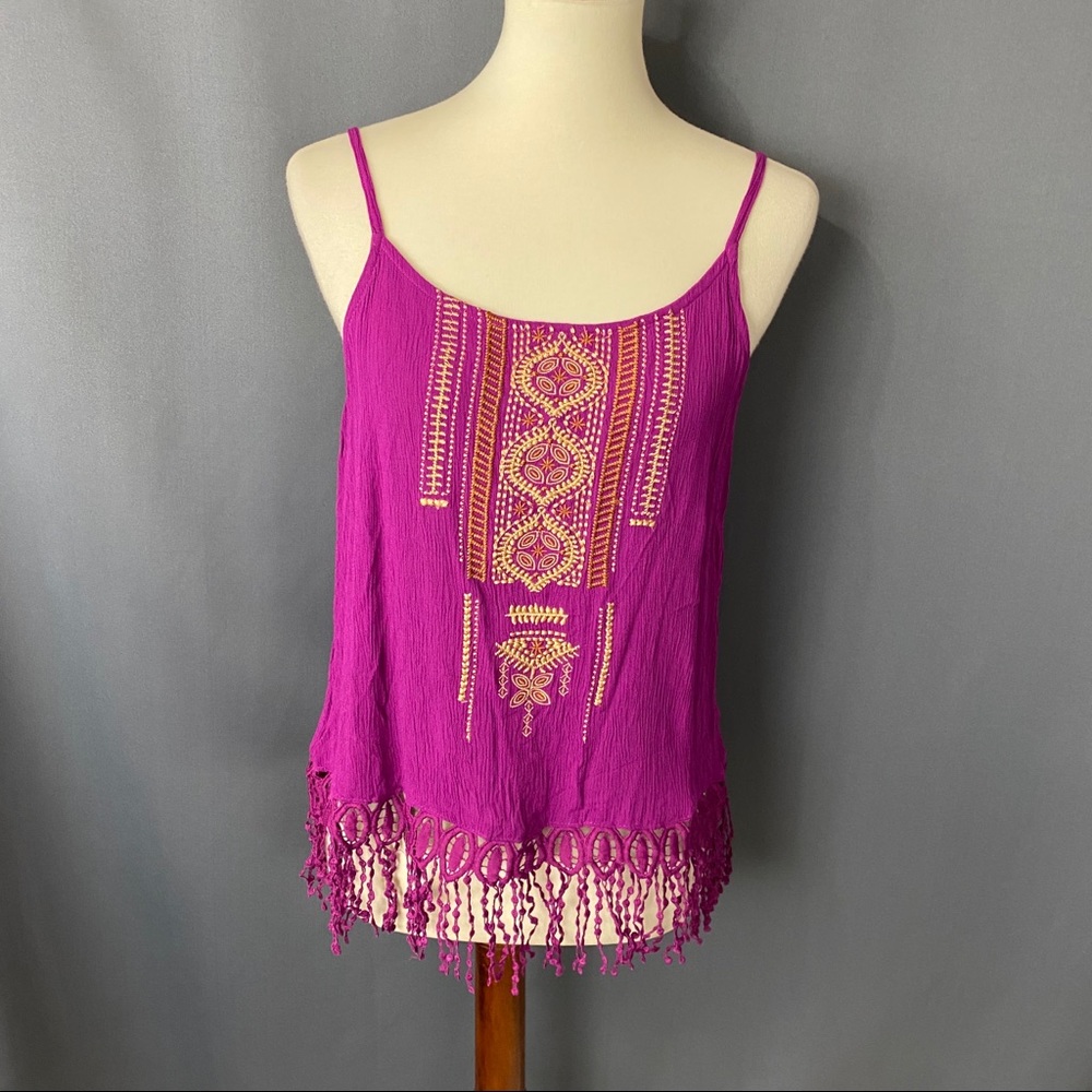 Colorful boho tank - Picture 3 of 8